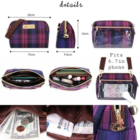 Waterproof Cat Crossbody Shoulder Phone Purse - Picture 4 of 9